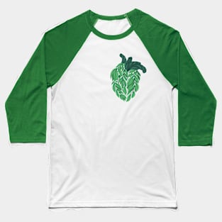 Leafy heart Baseball T-Shirt